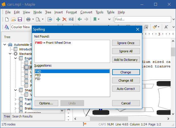 Maple Direct Writing The flagship of the tree outline managers